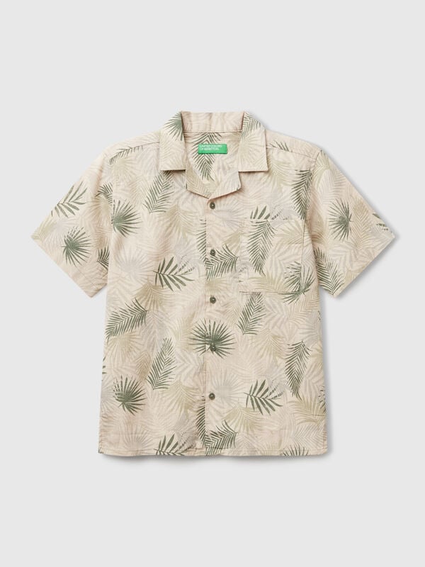 Tropical Print S/S Shirt
