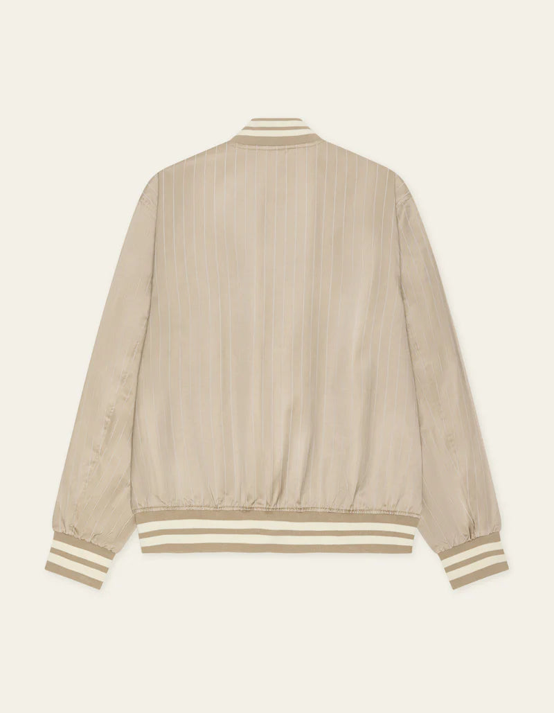 Varsity Tech Pinstripe Jacket