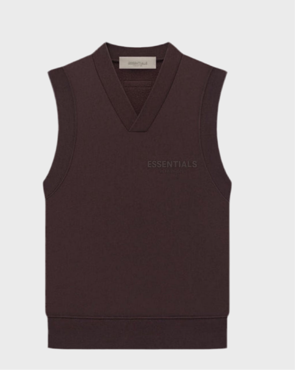 Essentials Core Fleece V Neck Vest