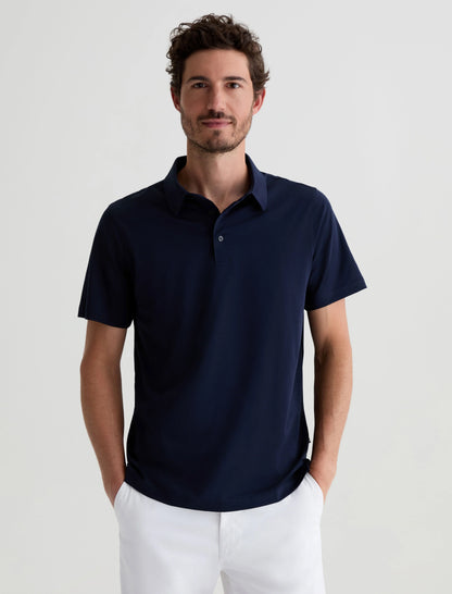 Bryce S/S Polo Navy