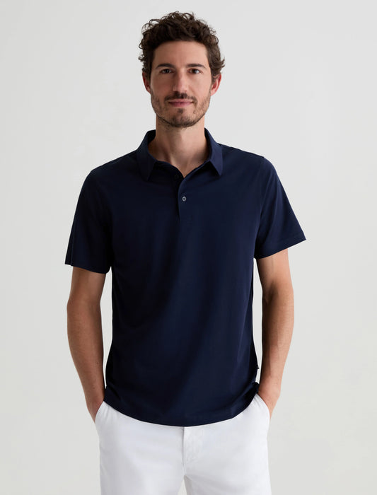 Bryce S/S Polo Navy