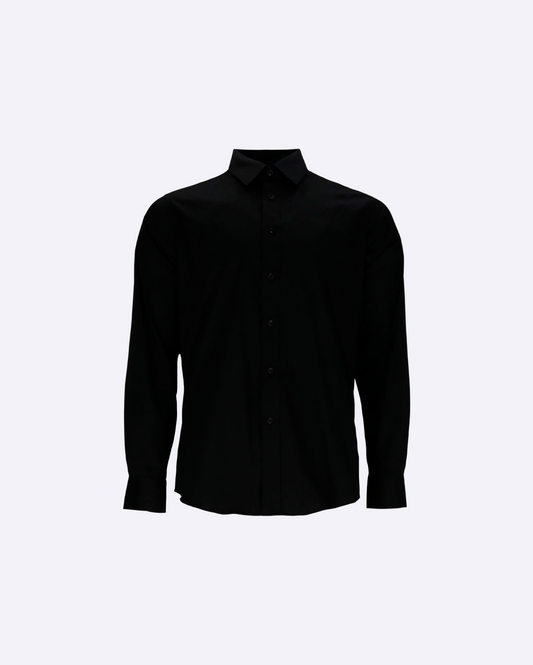 Four-Way-Stretch Shirt-Black