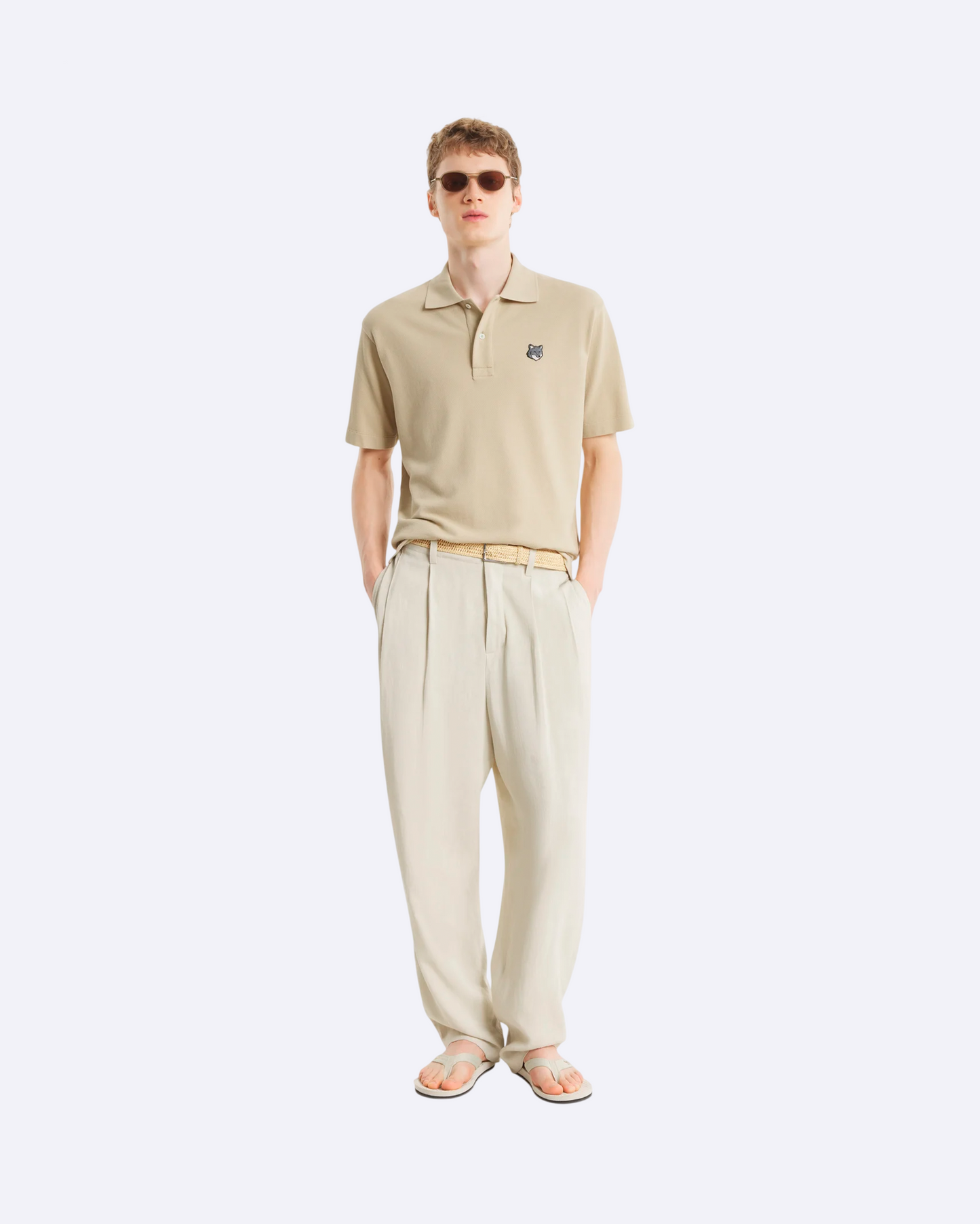 Fox Head Comfort Polo - Tea Leaf