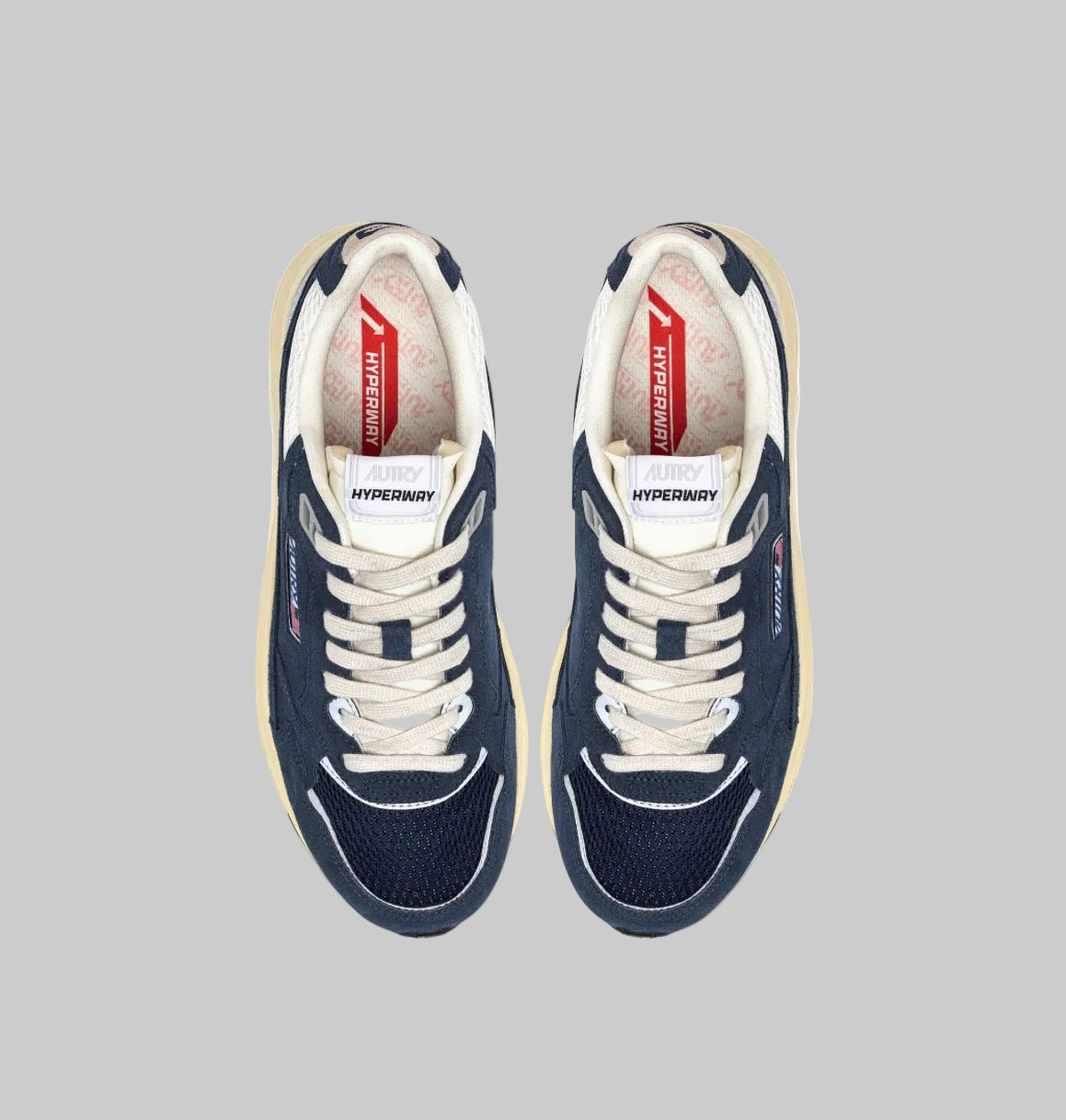 Hyperway Low Man Suede Mesh Blue