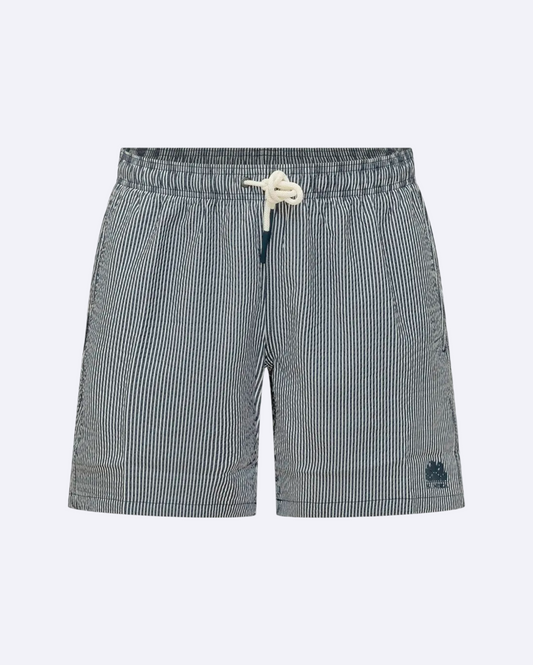 Goldenwave Elastic Waist Swinsuit Striped Blue
