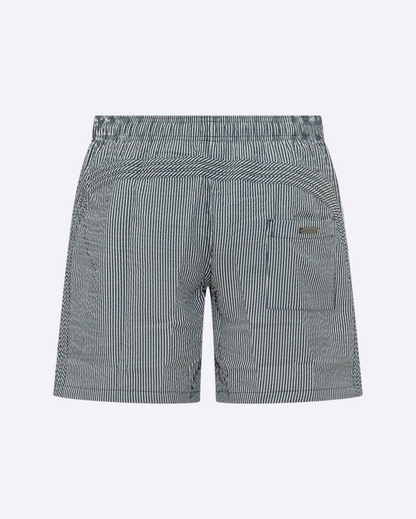 Goldenwave Elastic Waist Swinsuit Striped Blue