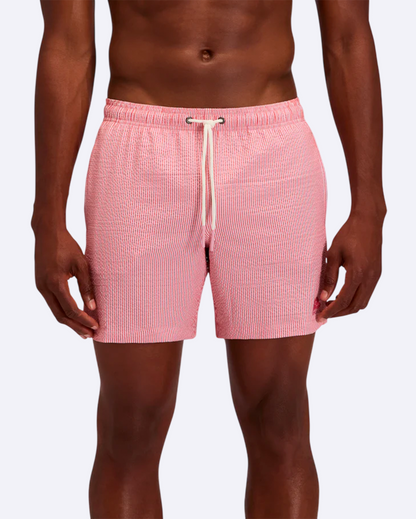 Goldenwave Elastic Waist Swinsuit Striped Rose