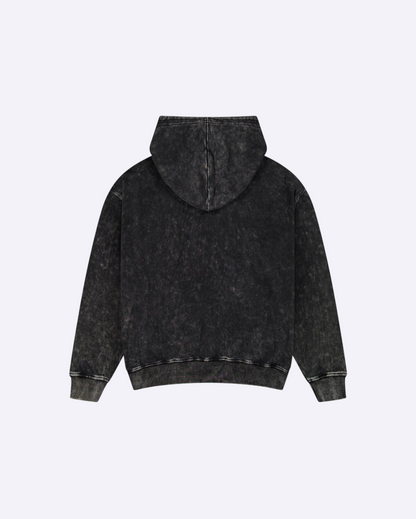 Hoodie Enzyme Washed Palm Logo