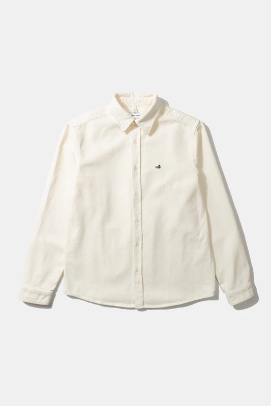 Duck Denim Shirt Plain Off White