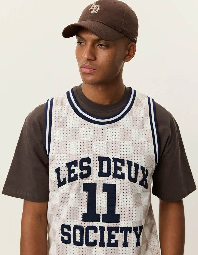 Silas Mesh Tank Top Light Sand