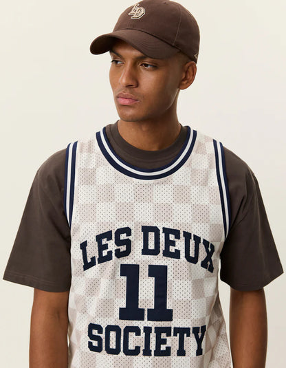 Silas Mesh Tank Top Light Sand