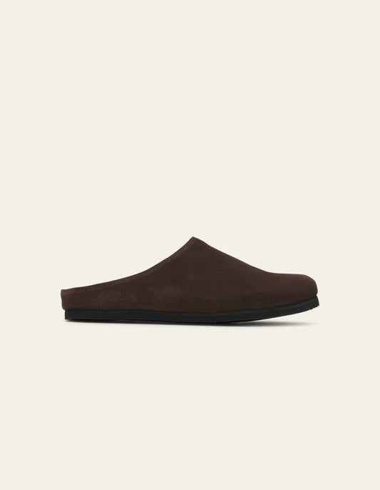 Wilmott Suede Sandal Slate Brown