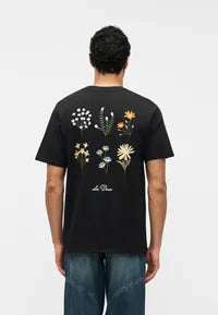 Wild Flower T-Shirt Black