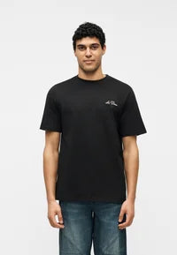 Wild Flower T-Shirt Black