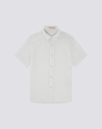 Short Sleeve Shirt Line White