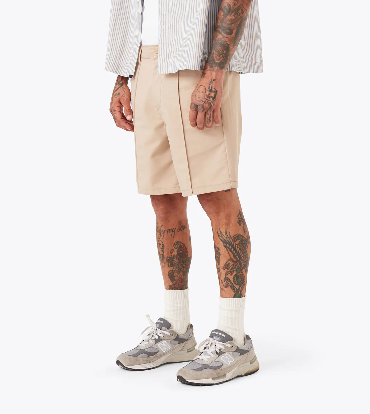 Provence Pintuck Short Sandstone