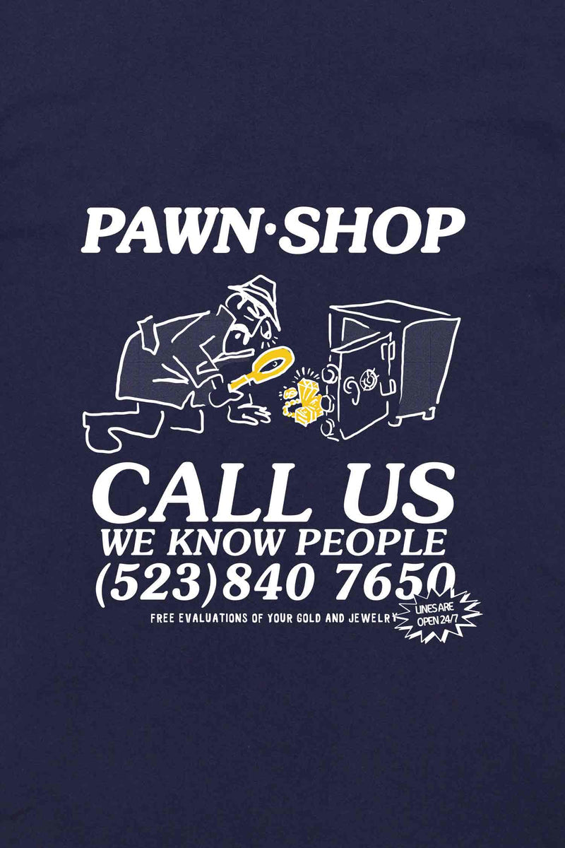 Pawn Shop Plain Navy