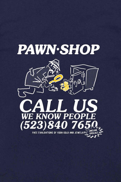 Pawn Shop Plain Navy