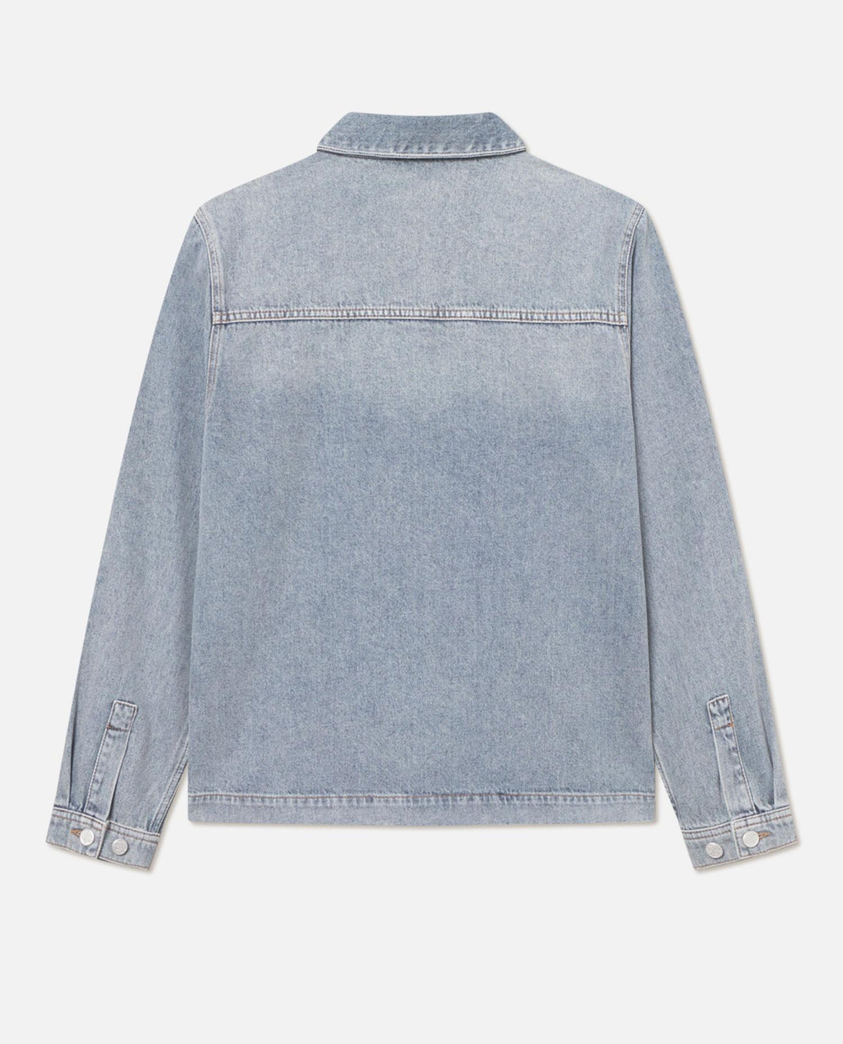 Layton Washed Denim Overshirt
