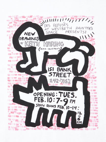 NEW DRAWINGS T SHIRT by KEITH HARING