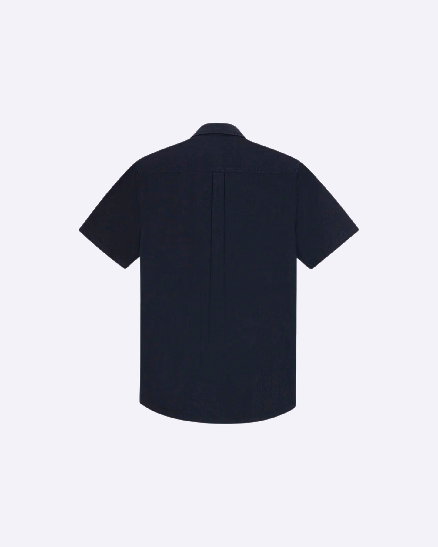 Konrad Cotton Linen SS Shirt Dark Navy