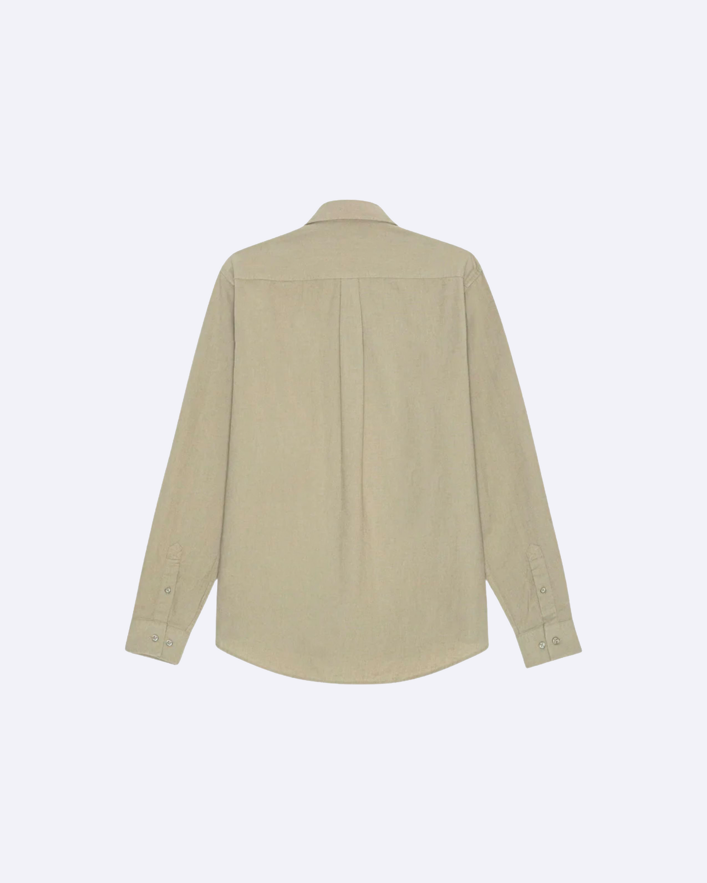 Konrad Cotton Linen Shirt Laurel Oak Sand