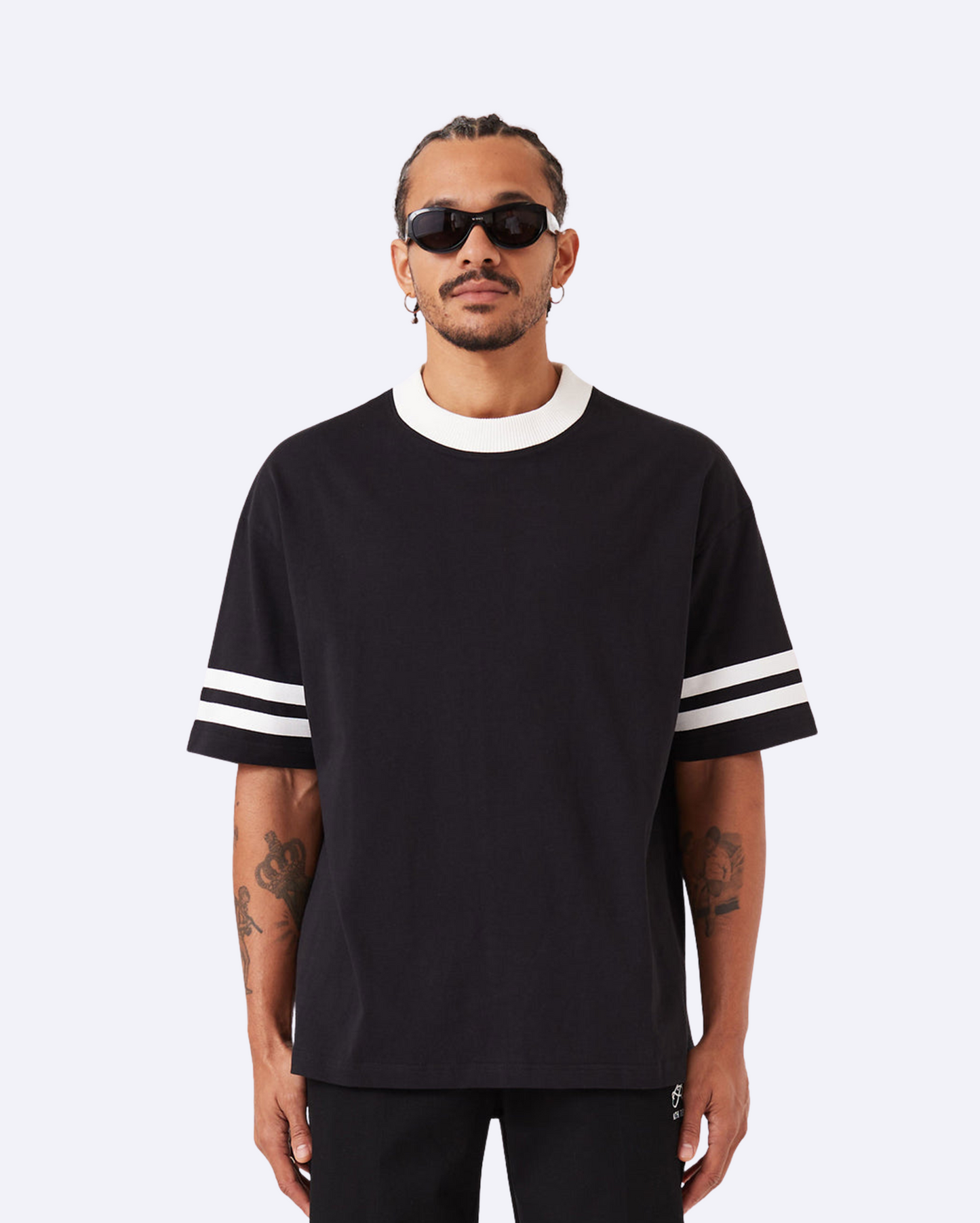 QB Lounge Tee Black