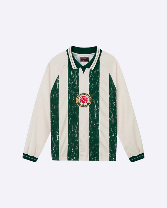 Lace Football Long Sleeve Green