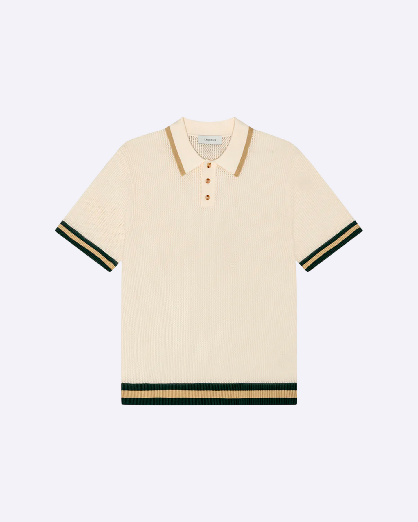 Lace Knitted Polo