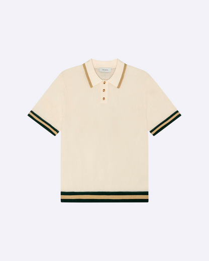 Lace Knitted Polo