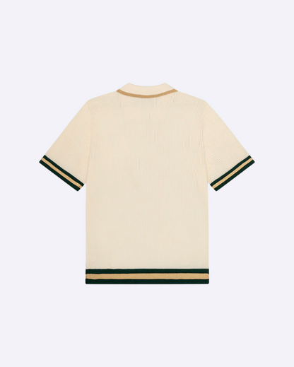 Lace Knitted Polo