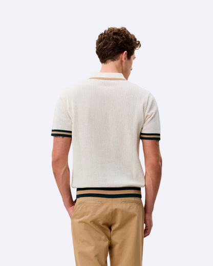 Lace Knitted Polo