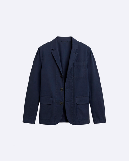Landon Blazer Sulfur Deep Navy