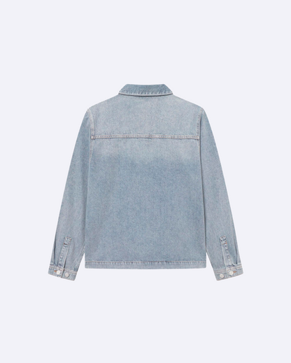 Layton Washed Denim Overshirt