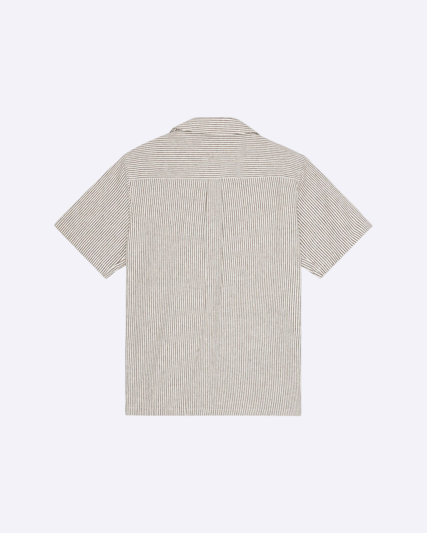 Lukas Stripe Cotton Linen SS Shirt