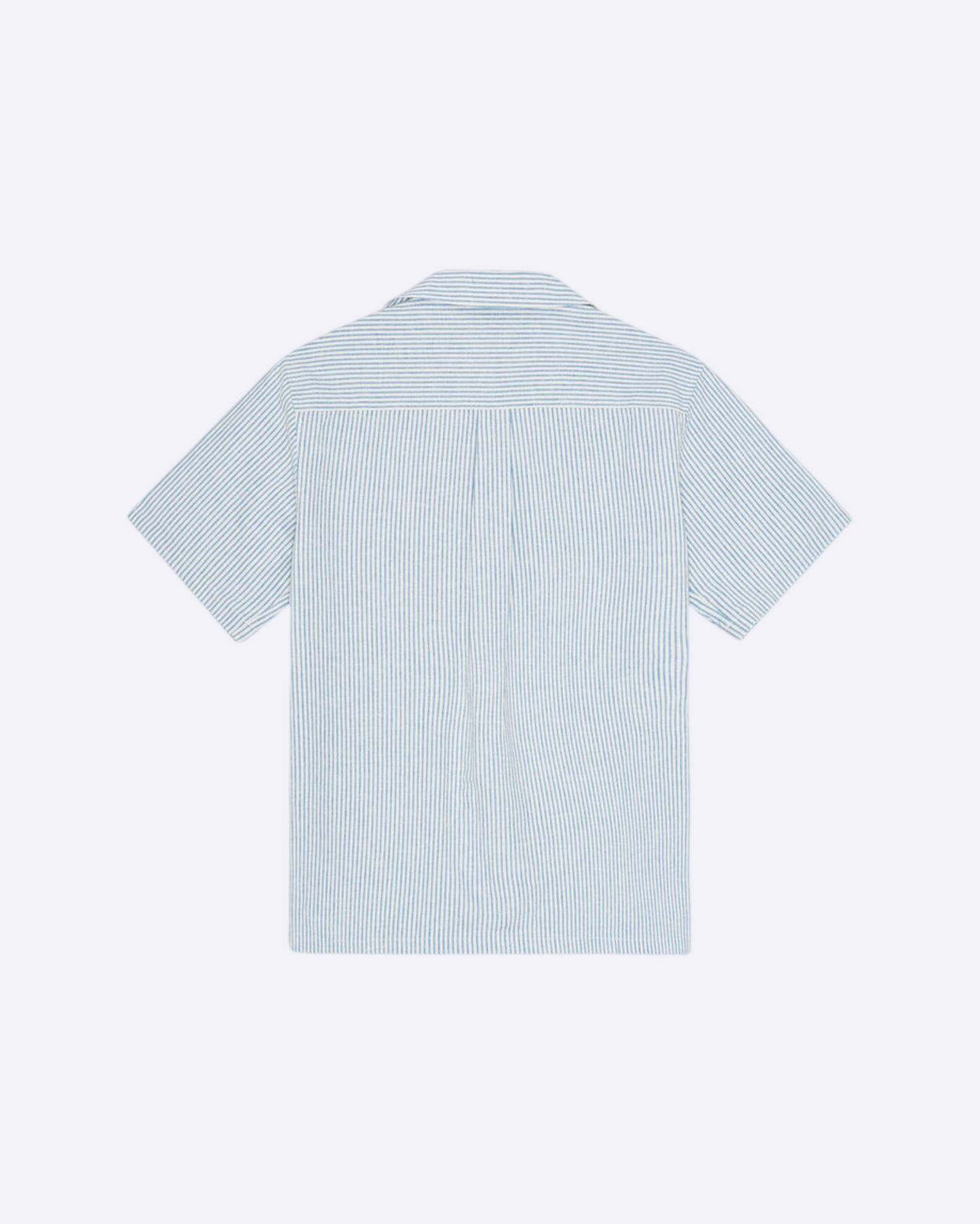 Lukas Stripe Cotton Linen SS Shirt