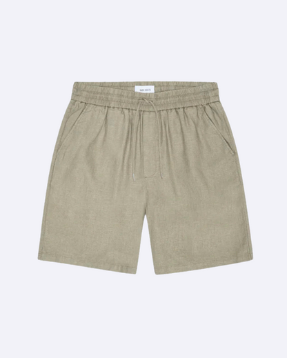 Otto Linen Shorts Laurel Oak Sand