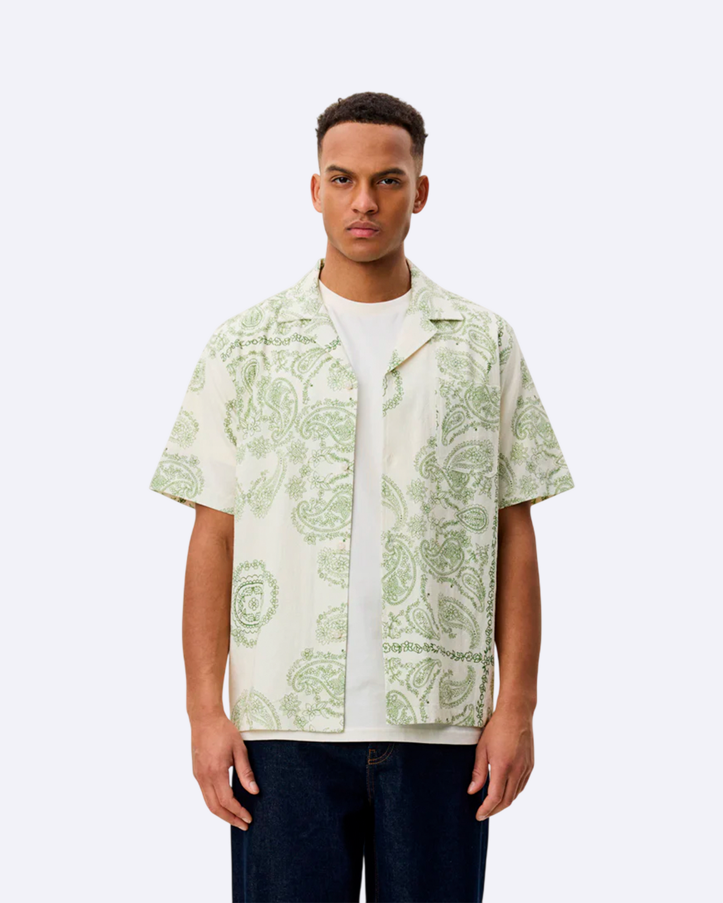 Paisley AOP SS Shirt