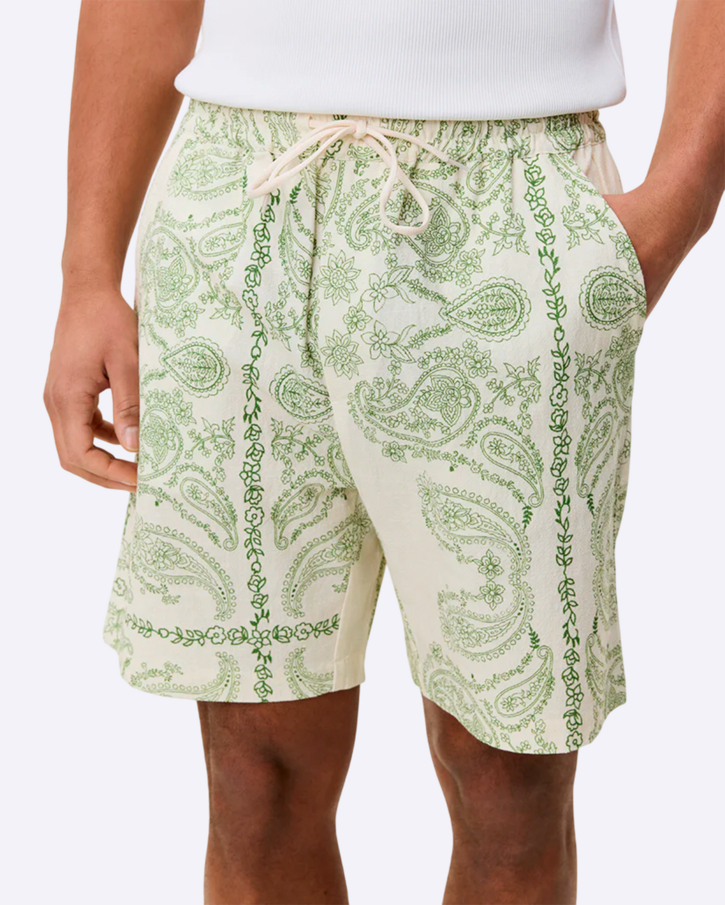 Paisley AOP Shorts