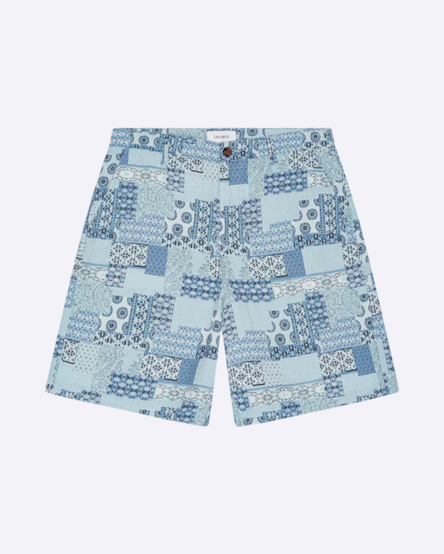 Patchwork Jacquard Shorts