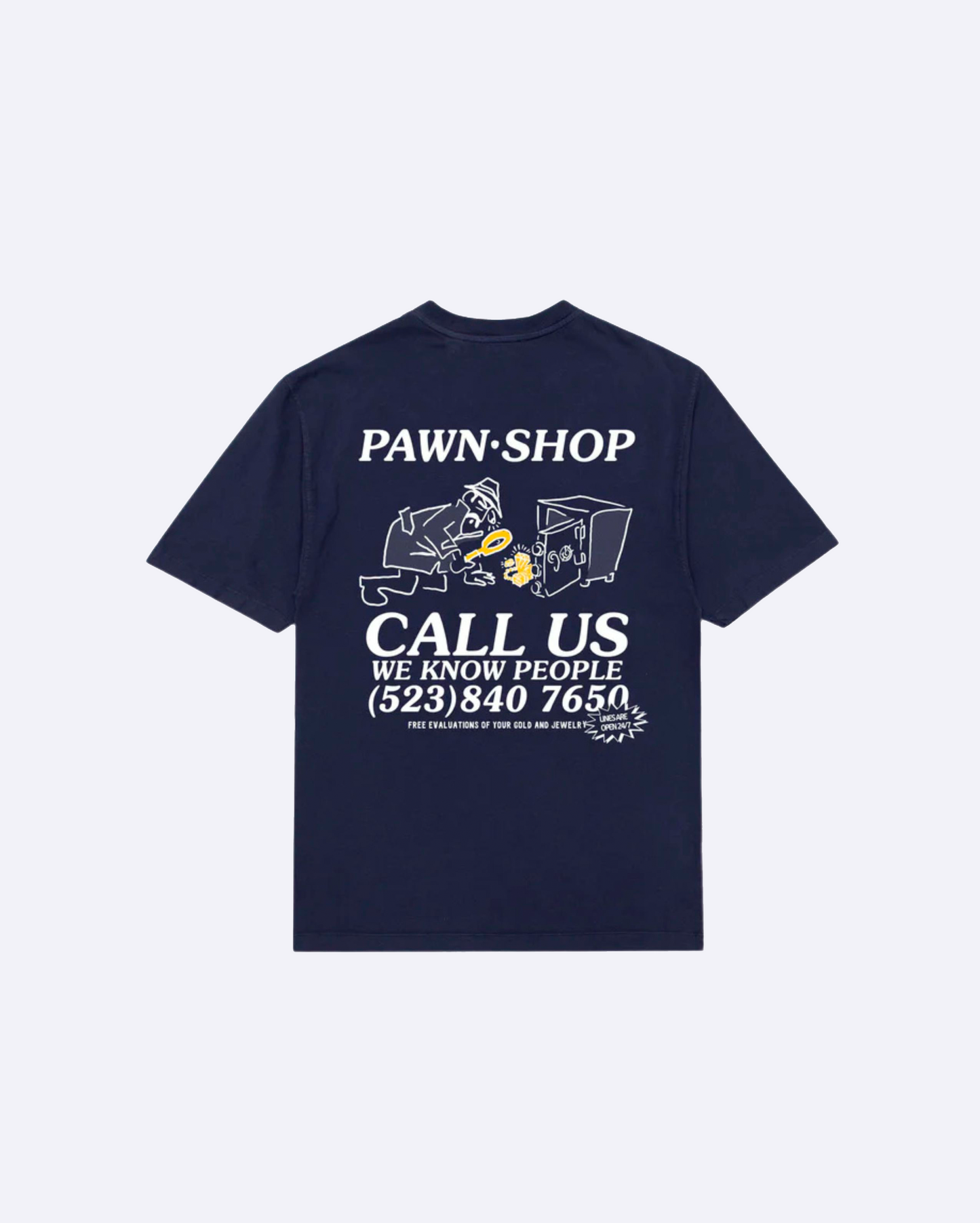 Pawn Shop Plain Navy