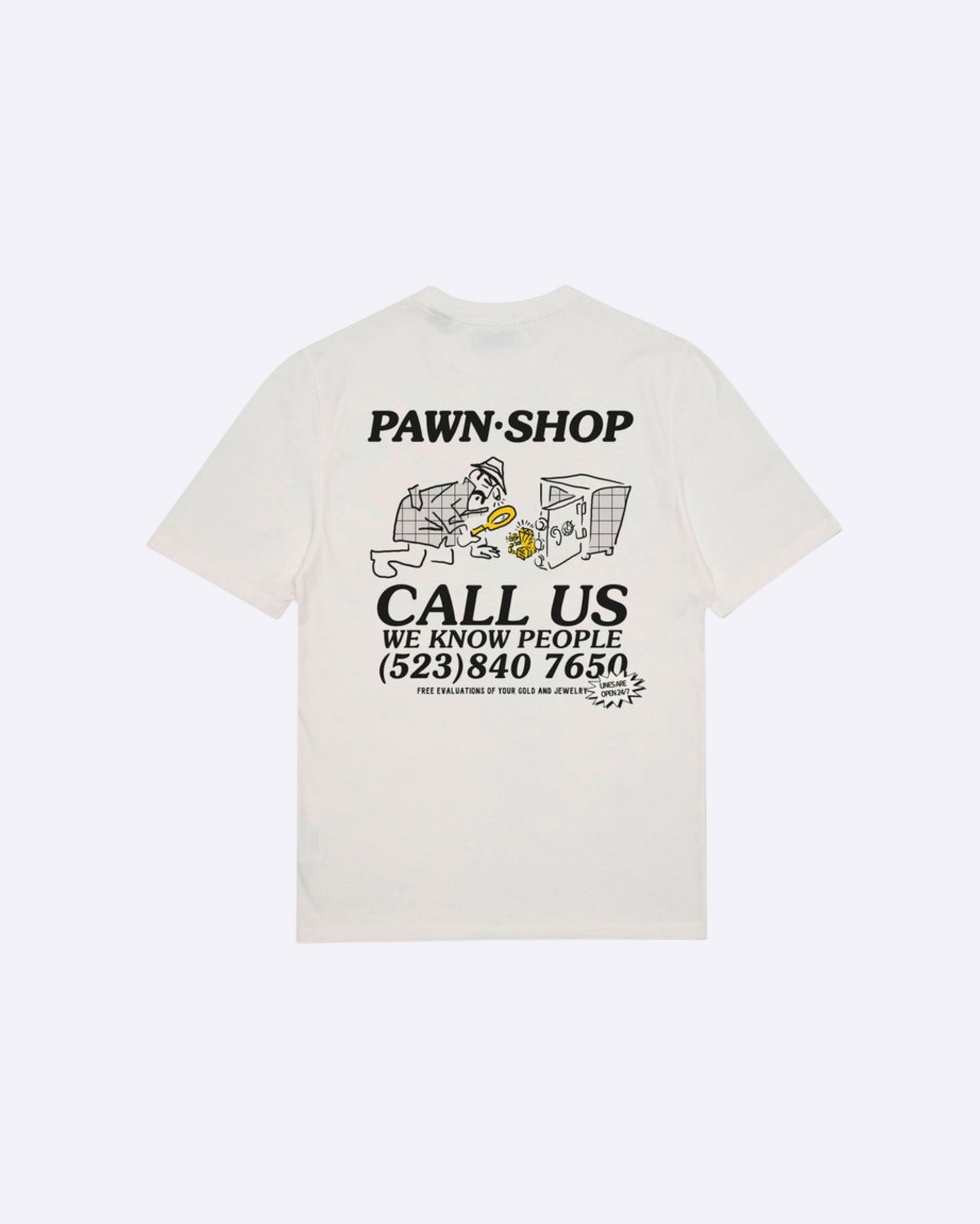 Pawn Shop Plain Off White
