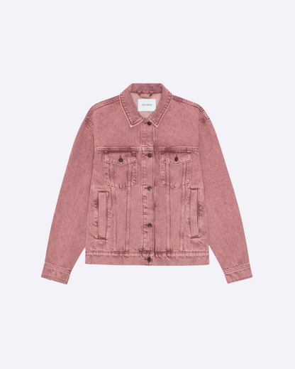 Rally Light Pink Denim Jacket