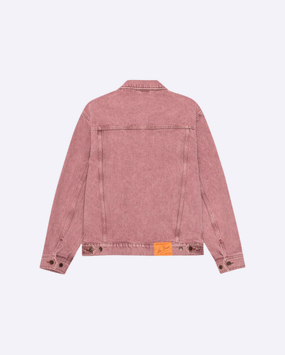 Rally Light Pink Denim Jacket