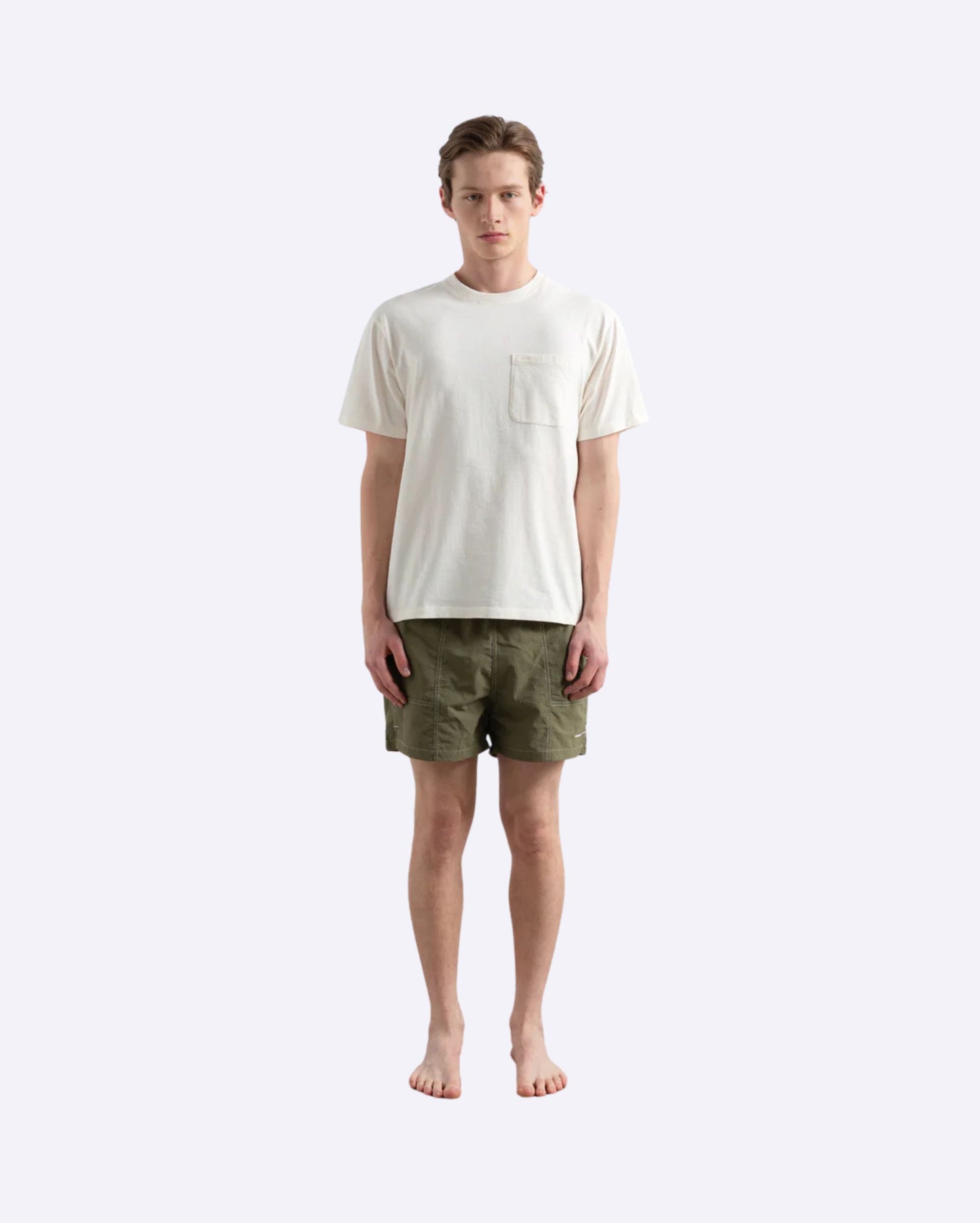Mini Logo Plain Khaki