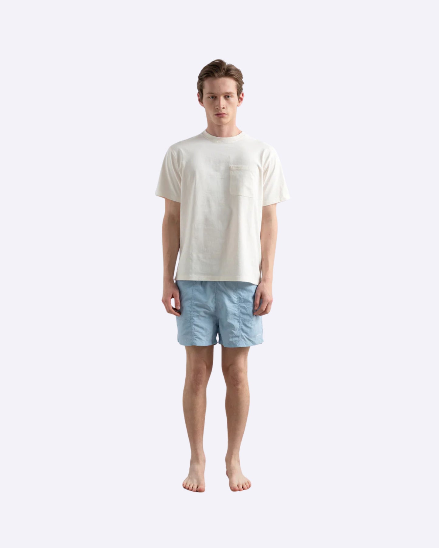 Mini Logo Plain Light Blue