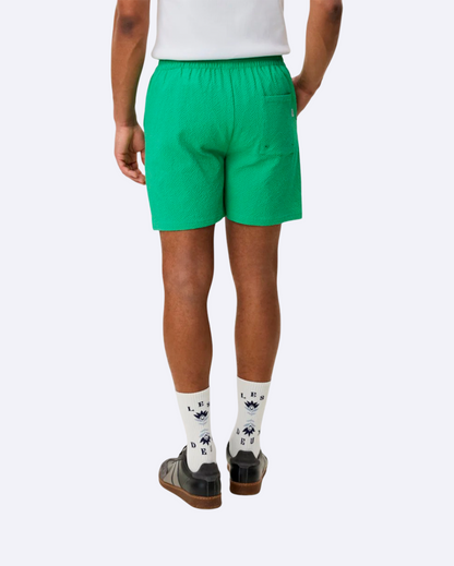 Seersucker Swim Shorts