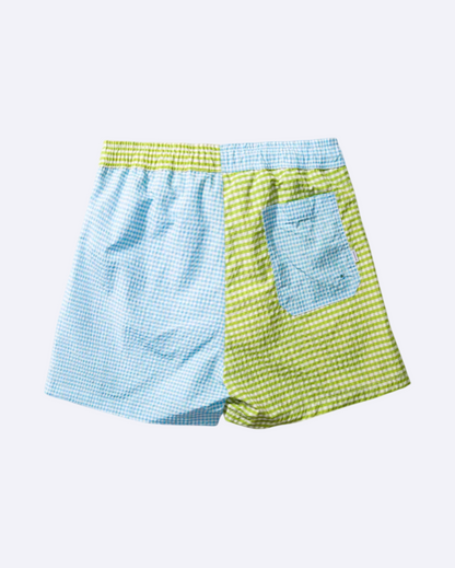 Seersucker Vichy Swimshort