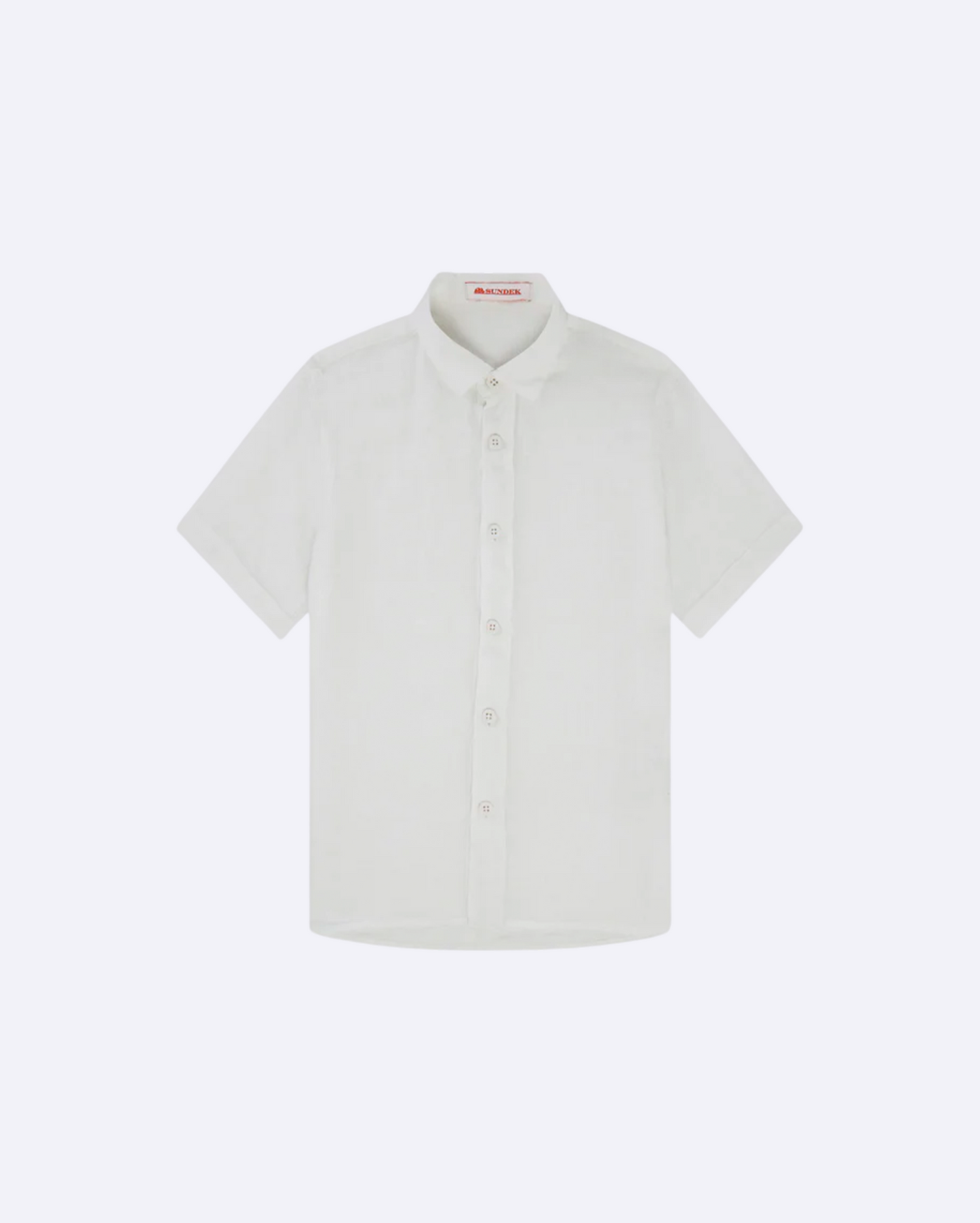 Short Sleeve Shirt Line White