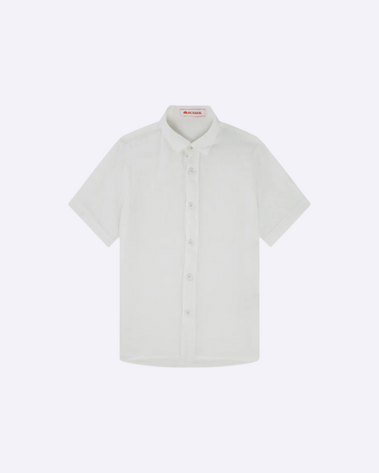 Short Sleeve Shirt Line White